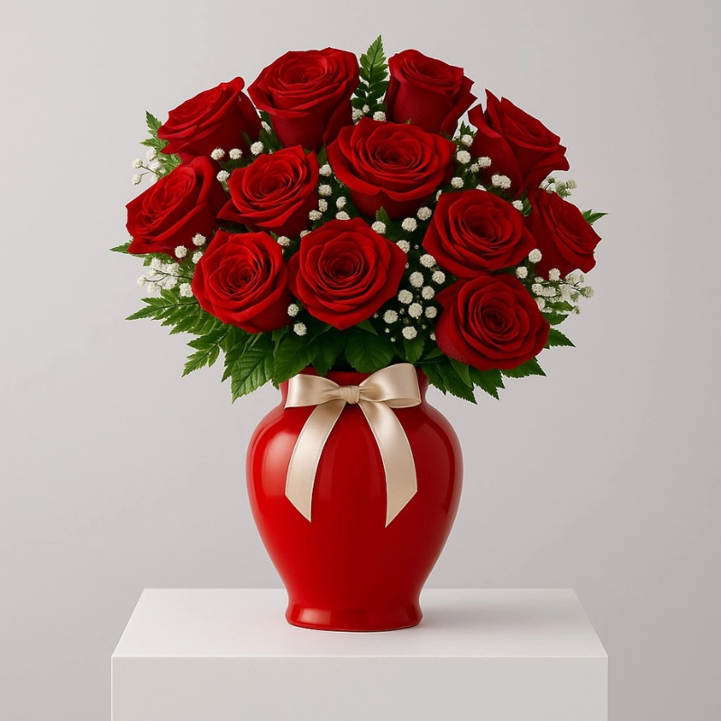 18 Red Roses